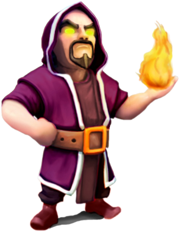 Clash of Clans wizard